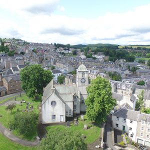 St Mary's Church, Hawick. Photo by Ken Mcallan