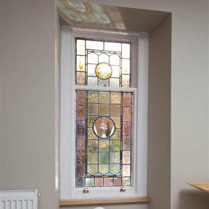 stained glass window